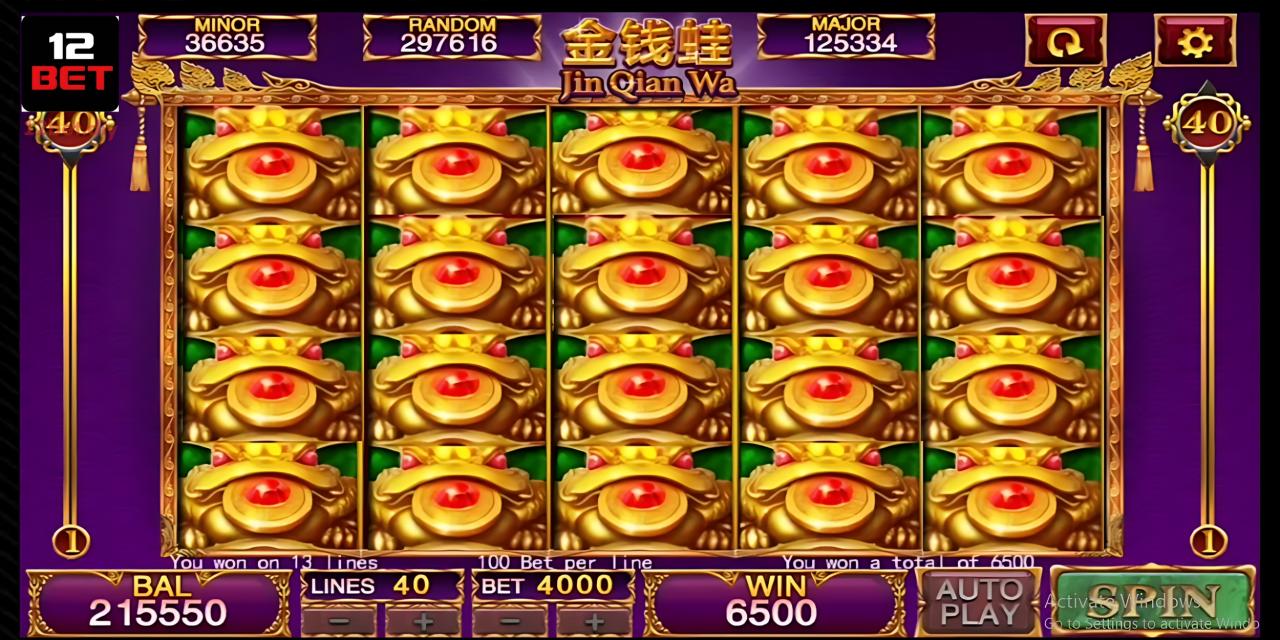 Jin Qian Wa 12Bet - Cơ Hội Ẵm Thưởng Lớn Về Túi Sau 5s 4 Các biểu tượng có trong trò chơi cần ghi nhớ