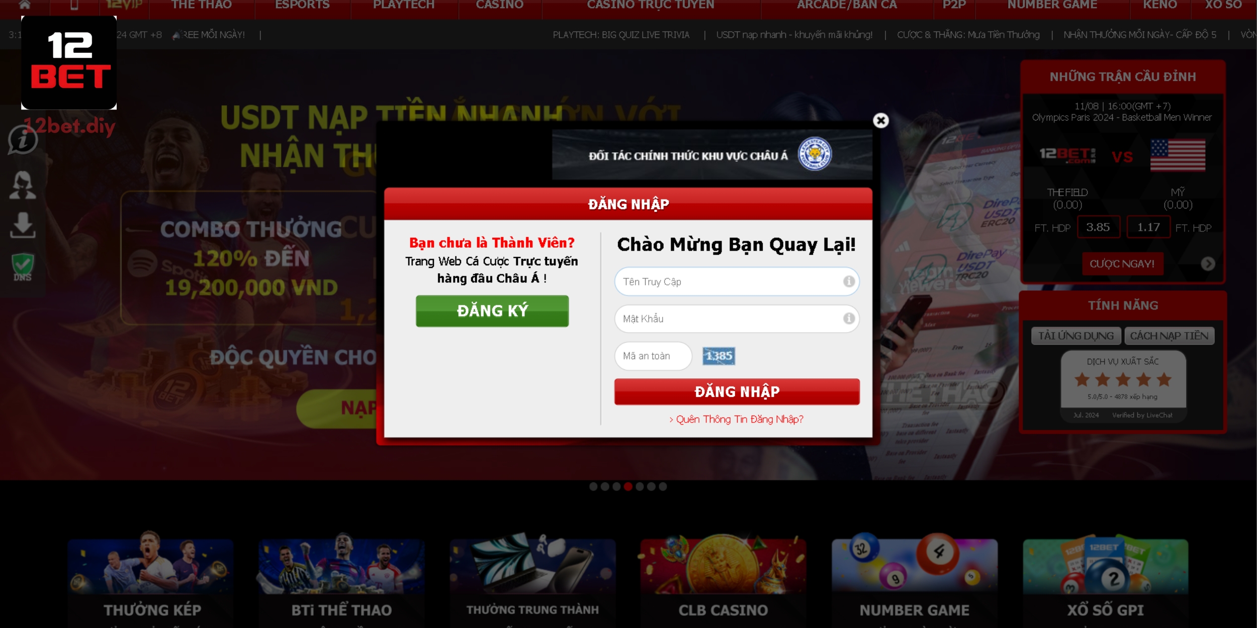Hướng Dẫn Nhanh Đăng Nhập/Đăng Ký 12Bet Dành Cho Tân Thủ 3 Cách đăng nhập nhanh chóng vào nhà cái