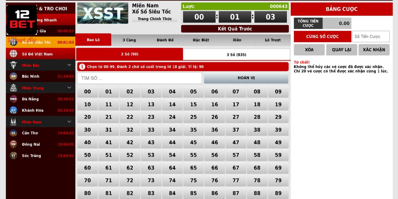 Số Đề 12Bet - Hướng Dẫn Cách Chơi Hiệu Quả, Thắng Lớn 2 Cách Tính Tiền Bao Lô Đề, Số Đề