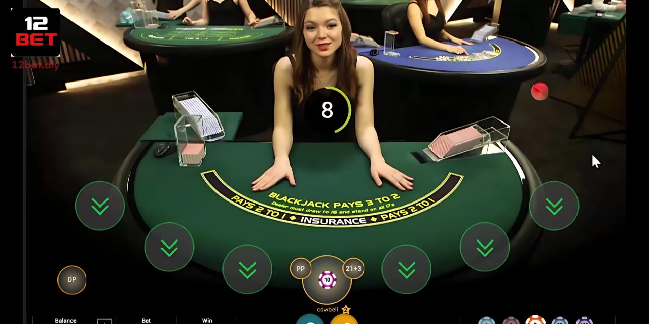Blackjack 12Bet - Tìm Hiểu Luật Chơi Và 3 Tính Năng Nổi Bật 3 Những lựa chọn trong ván chơi